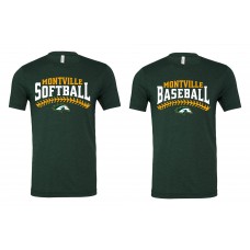 MBSA Unisex "Stitches" Vintage Triblend Tee